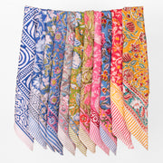 Pure Cotton Printed Bandana – Soft, Durable & Washable Head Scarf for Everyday Fashion - 11pcs